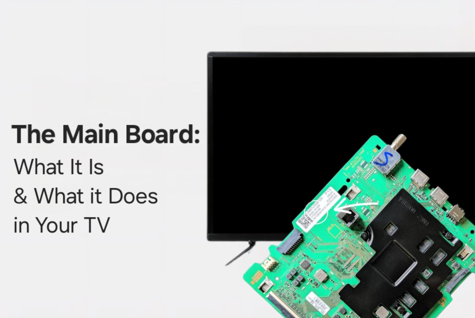 The Main Board: What It Is & What it Does in Your TV