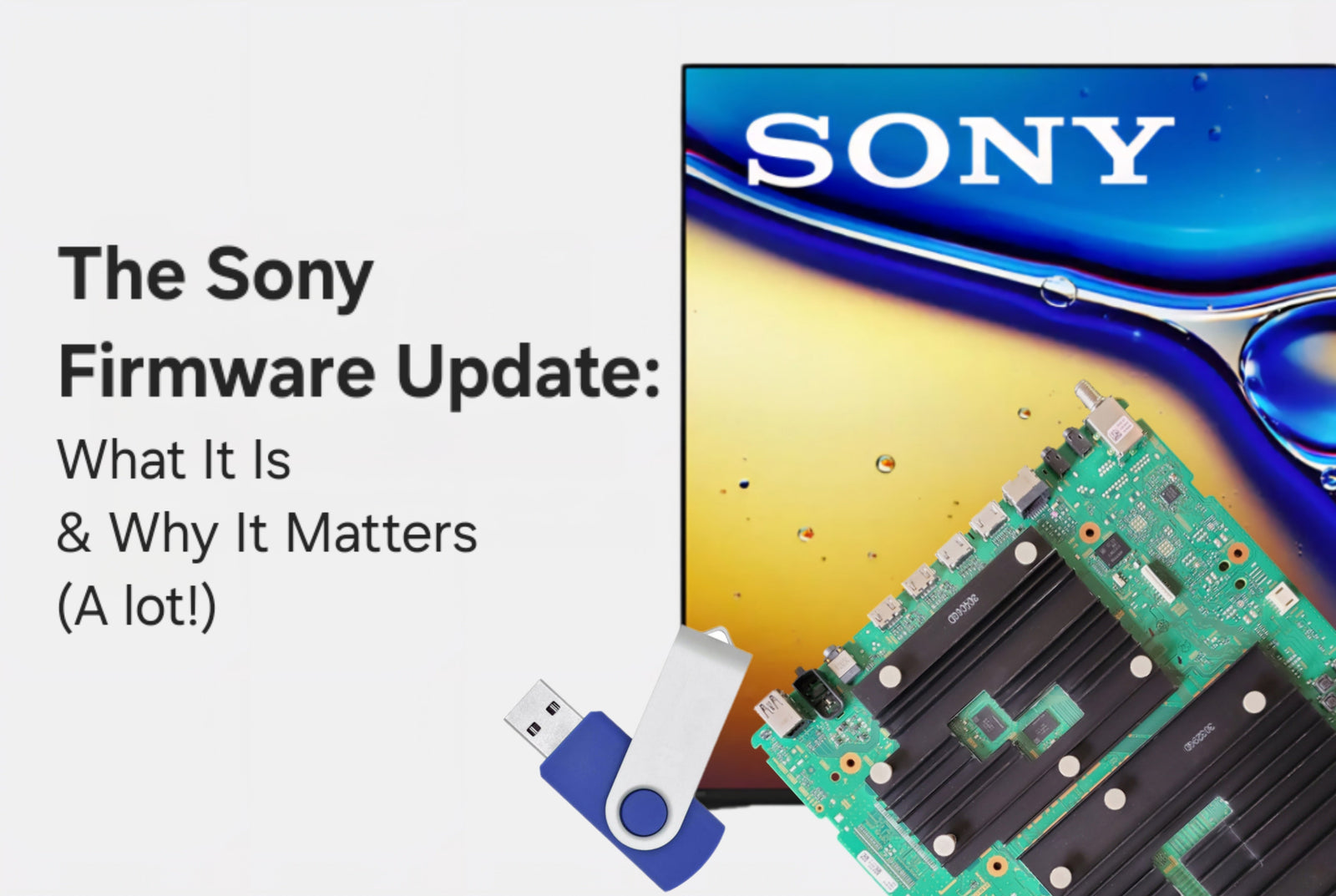 The Sony Firmware Update: What It Is & Why It Matters (A lot!)