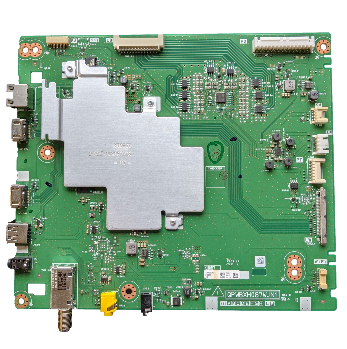 01-70CAR0XF-00 Sharp Main Board, QPWBXH087WJN1, 268G, 4T-B70CJ1U