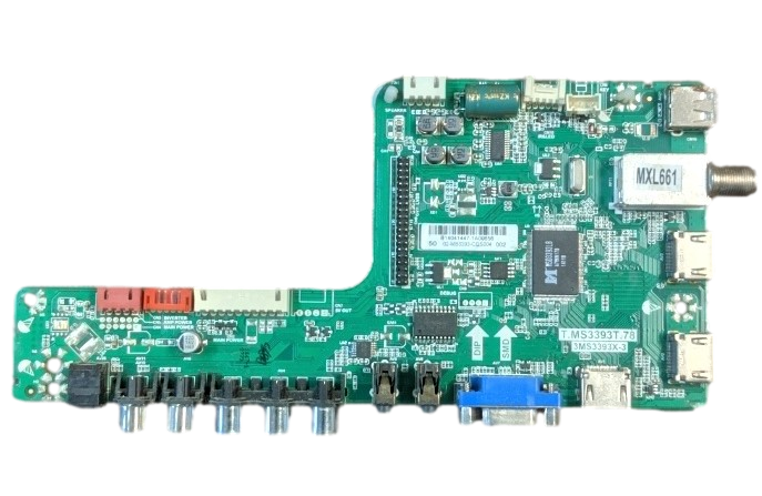 02-MB3393-CQS004 Sanyo Main Board, T.MS3393T.78, 3MS3393X-3, DP50E44