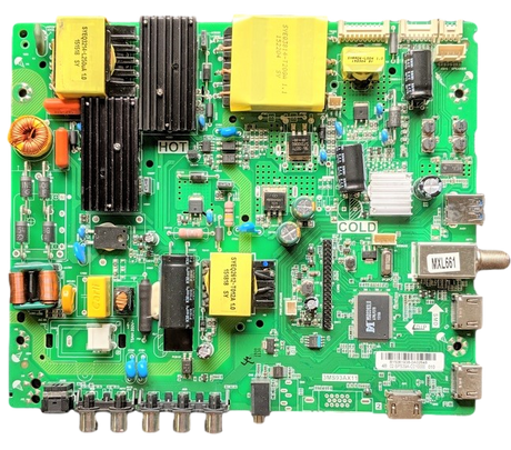 02-SPS39A-C010000 Sanyo Main Board/Power Supply, 02-SPS39A-C010000, TP.MS3393.PD789, 3MS93AX11, FW48D25T