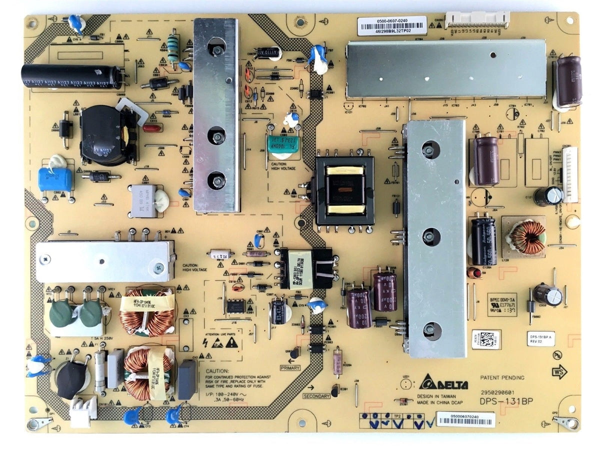 0500-0607-0240 LG power supply, COV31149501, DPS-131BP, 2950290601, 42LV4400-UA