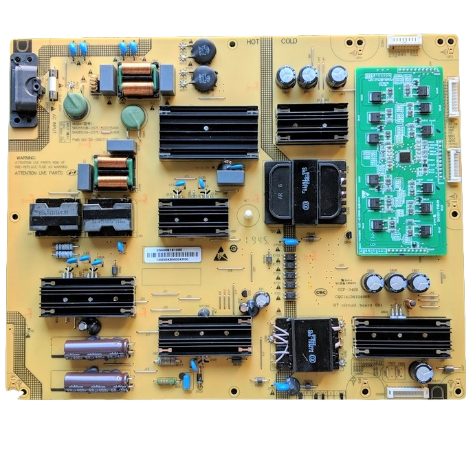 0500-0619-1280 Sunbrite Power Supply, SHG5510B-237E, 1994V0, SB-V-65-4KHDR