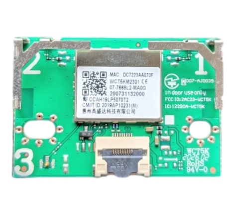 07-7668L2-MA0G TCL WiFi Board, 07-7668L2-MA0G, WCT5KM2301, DC7223AA070F, 50S434