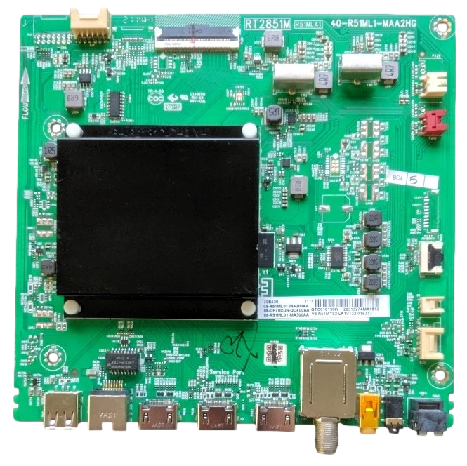 08-5R1ML01-MA200AA TCL Main Board, GTC010130W , 08-CH70CUN-OC400AA , 08-R51ML01-MA200AA , 70S430