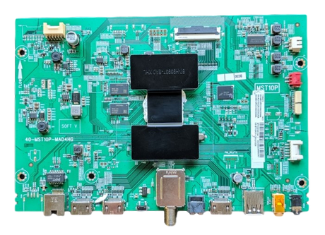 08-AU75CUN-OC402AA TCL Main Board, 08-AU75CUN-OC402AA, 40-MST10P-MAD4HG, 08-MS10P03-MA200AA, 08-MS10P03-MA300AA, V8-ST10K01-LF1V1324, 75S425