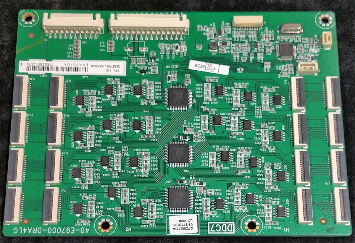 08-E97193L-DR200AB TCL LED Driver, 40-E97000-DRA4LG, V8-ST10K05-LC1V004, (GTC002711A), (GTC006883A), 55R615, 55R613