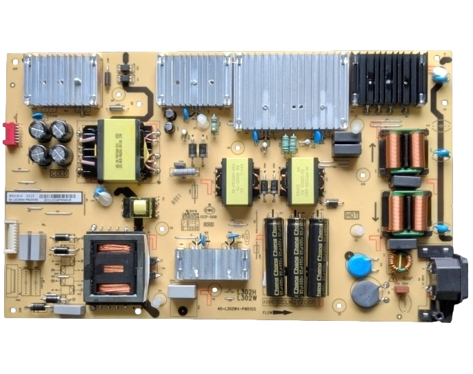 08-L302WA4-PW200AA TCL Power Supply Board, 40-l30W4-PWD1CG, 70S430