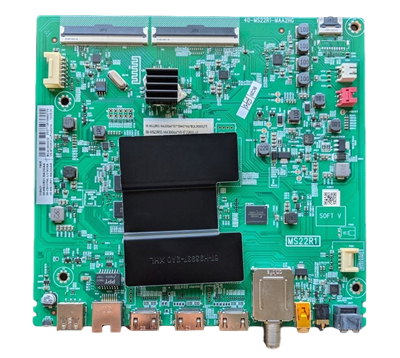 08-MS22R01-MA200AA TCL Main Board, V8-ST22K01-LF1V2210, 40-MS22R1-MAA2HG, 55S421, 55S423, 55S425