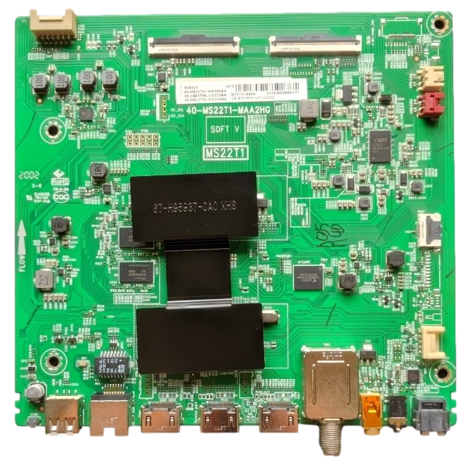 08-MS22T02-MA200AA TCL Main Board, 08-CS65TML-LC223AA, 40-MS22T1-MAA2HG, v8-ST22K01-LF1V2252, 65S425