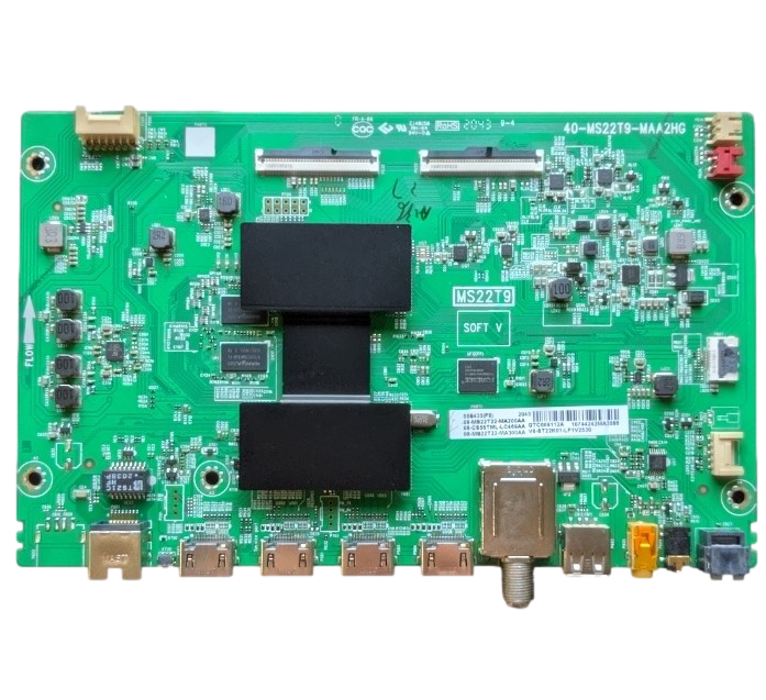08-MS22T22-MA200AA TCL Main Board, 08-CS55TML-LC469AA, 40-MS22T9-MAA2HG, 55S435