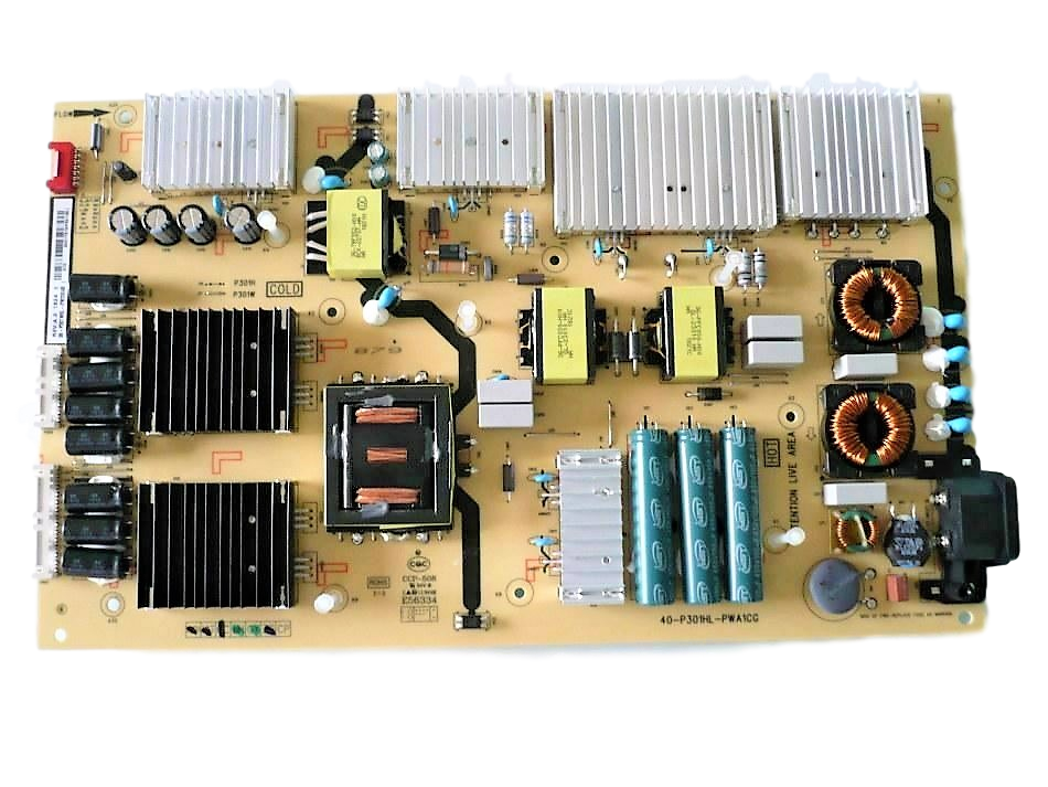 08-P301W0L-PW200AB TCL Power Supply, 40-P301HL-PWA1CG, 65R617, 65R615, 65R613