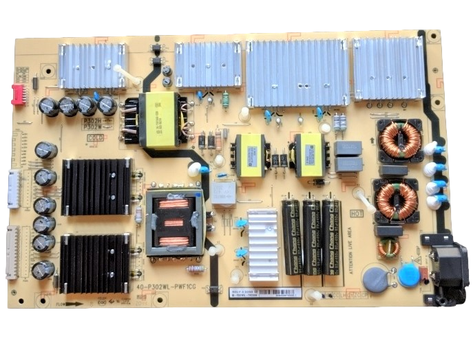 08-P302W0L-PW220AA TCL Power Supply, 40-P302WL-PWF1CG, 75S535