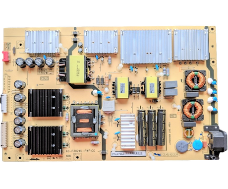 08-P302W0L-PW230AA TCL Power Supply, 08-P302W0L-PW230AA, 40-P302WL-PWF1CG, P302W, 55R635, 55R646