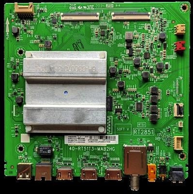 08-RT51T12-MA200AA TCL Main Board, 40-RT51T3-MAB2HG, 08-AS55TML-LC200AA, V8-R851T02, 08-RT51T12-MA300AA, 55S434