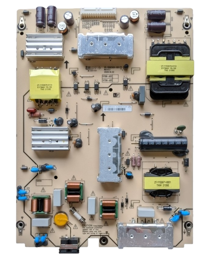09-70CAR140-00 Vizio Power Supply, 1P-120CX01-1011, V705M-K03, V706-J03