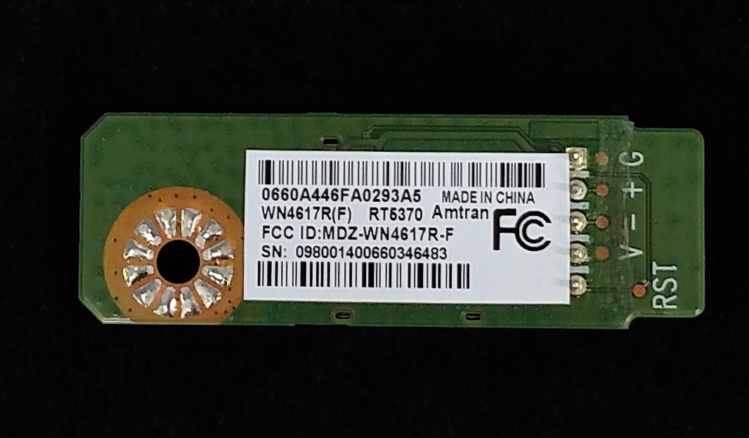 0980-0140-0660 JVC WIFI BOARD, WN4617R-F, SP55M-C