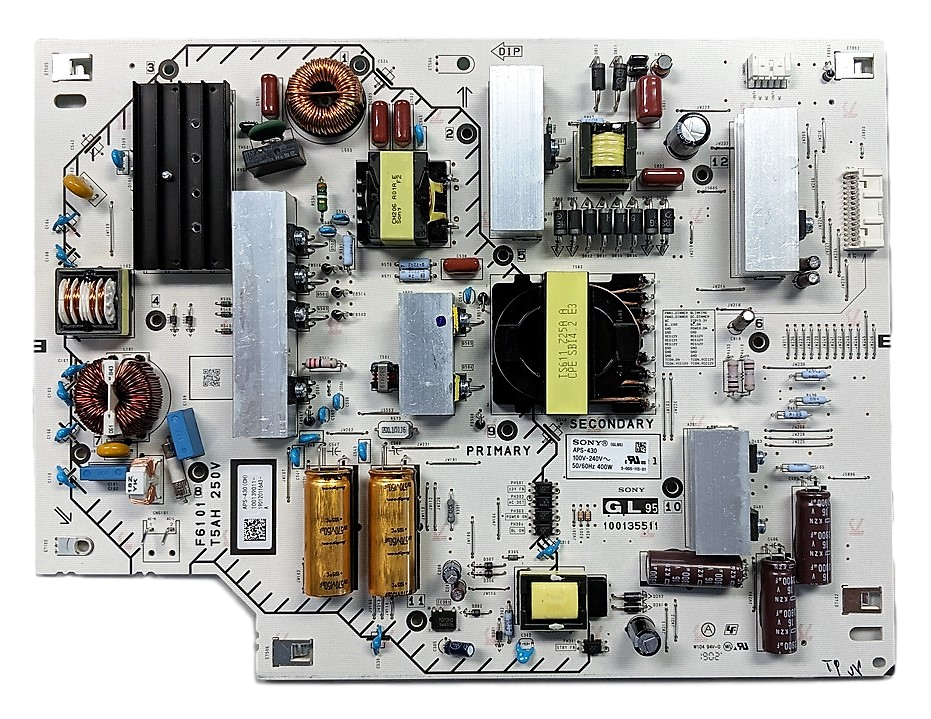 1-001-390-11 Sony Power Supply, 100139011, APS-430, APS-430(CH), 100135511, XBR-65X800G