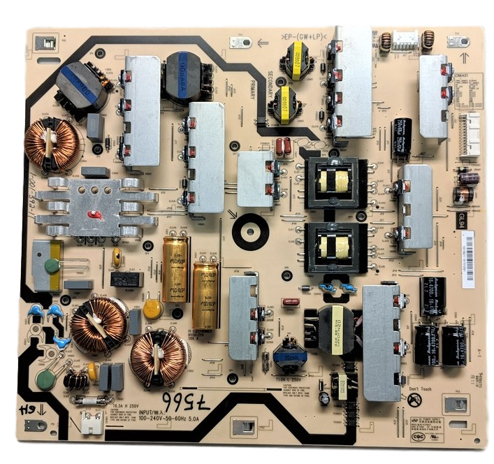 1-001-392-11 Sony Power Supply, B55D-2YX, GL94, 100193211, XBR-75X800G