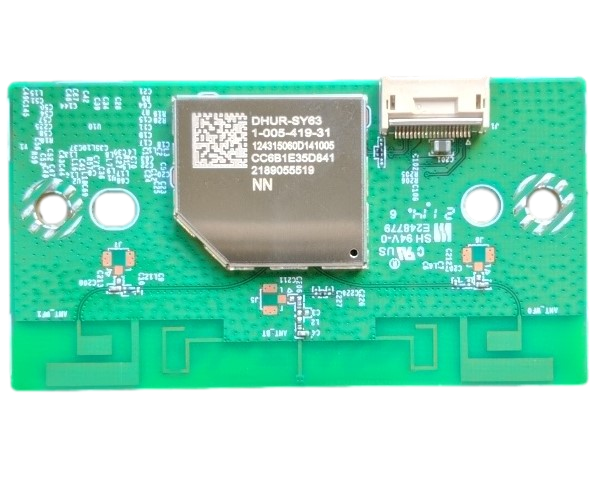 1-005-419-31 Sony Wi-Fi Board, DHUR-SY63, XR-55A90J, XR-65A90J, KD-85X85J, KD-65X90J, XR-65X90J, KD-65X85J, KD-75X80J