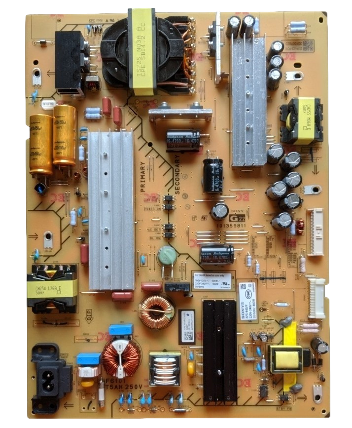 1-013-619-41 Sony Power Supply, 101361941, APS-440/P, APS-440P (CH/M), 101359811, XR-65X90K