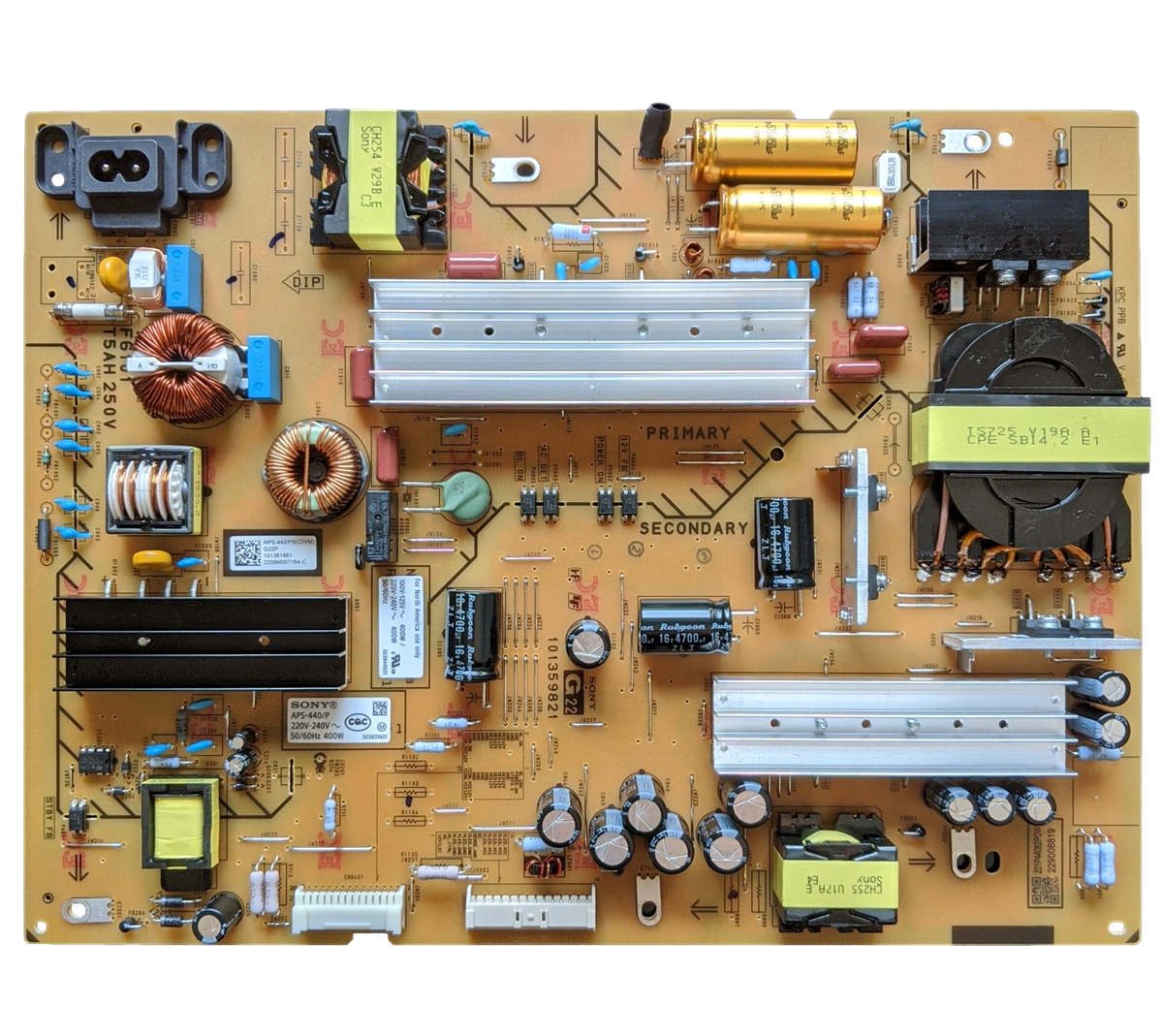 1-013-619-81 Sony Power Supply, 101361981, APS-440/PB(CH/M), XR-65X90K