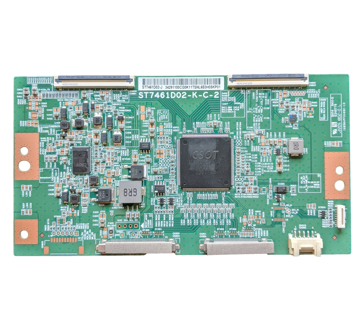 1-014-117-11, Sony T-Con Board, ST7461D02-K-C-2, ST7461D02-J, KD-75X85K