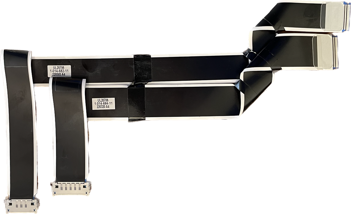 1-014-682-11,1-014-684-11 Sony LVDS flat flex cables, 41pin 51pin XR77A80K, XR77A80CK