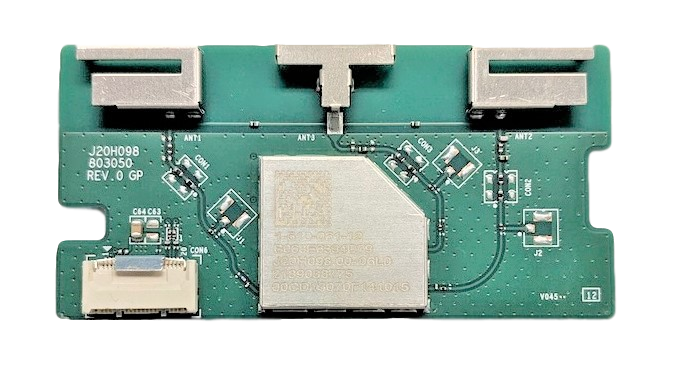 1-510-061-12 Sony Wifi Board, 1-510-061-11, J20H098.00, 1-510-061-12, XBR-65A9G, XBR-85X850G, XBR-75X950G, XBR-55X950G, XBR-55A9G, XBR-65X950G, XBR-85X950G, XBR-85Z9G, XBR-85X800H