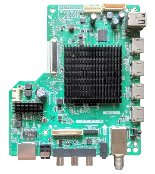 100012585-Main-V1 ONN Main Board, T.MS1801.81, CH_C.RK.M1801-UC, 100012585