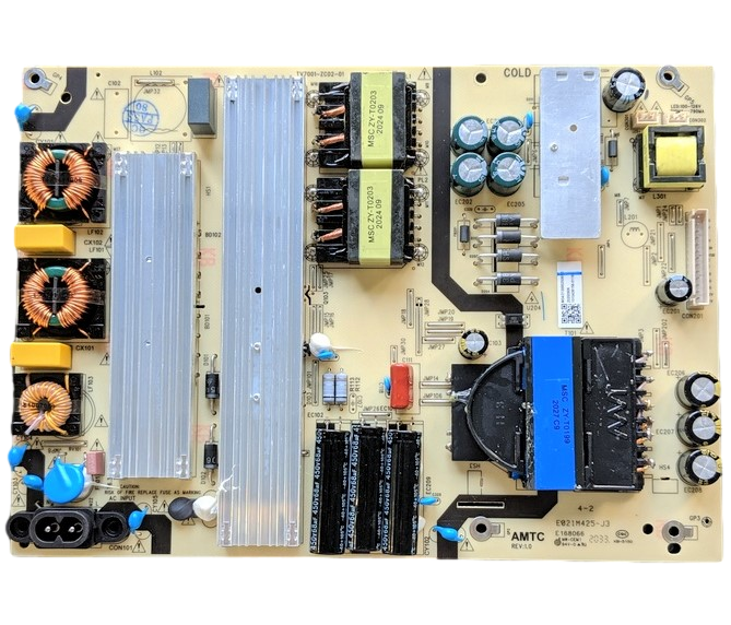 100012588-POWER ONN Power Supply, TV7001-ZC02-01, E168066, 20200906, E021M425-J3, 100012588