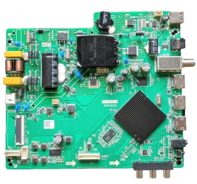 100068372-Main, ONN Main Board, CH_XC9C, TPD.MS1603.PB751, 100068372, 100012590