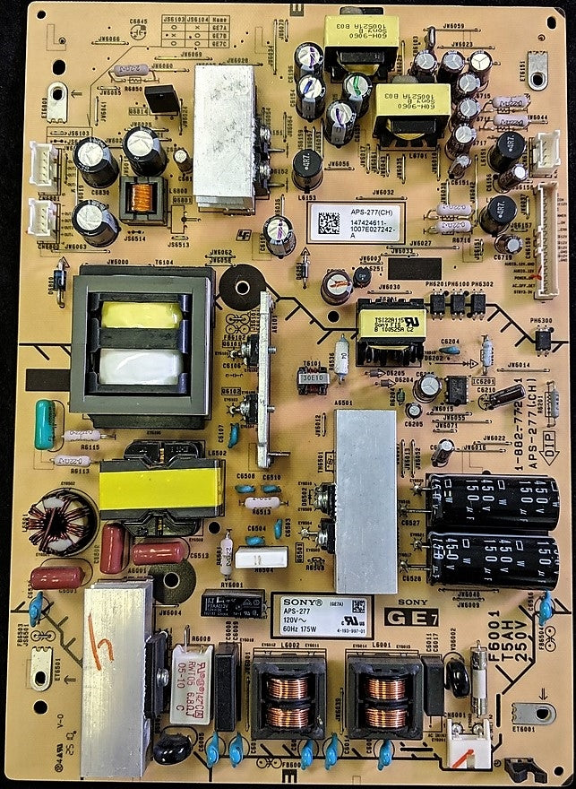 147424611, 1-474-246-11 Sony Power Supply, APS-277(CH), 1-474-246-11, NSX-40GT1