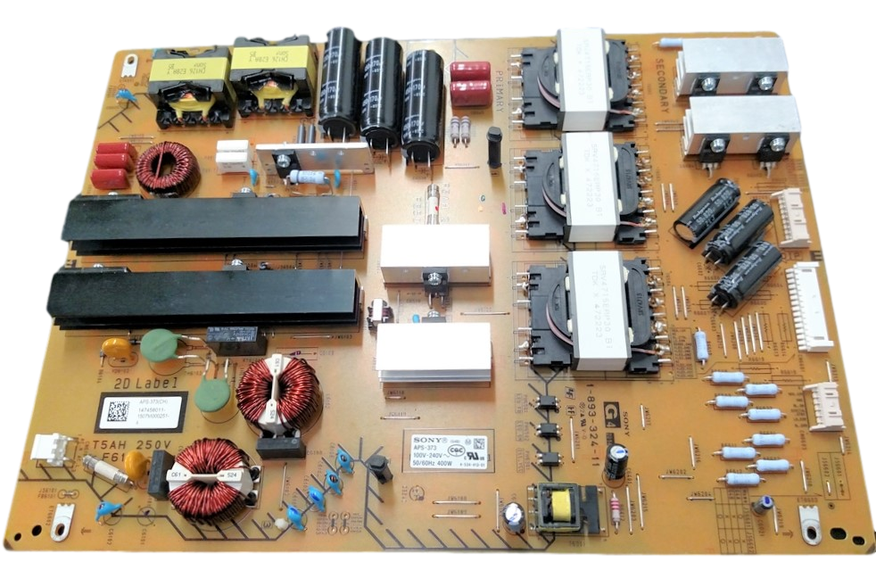 147458011, 1-474-580-11 Sony Power Supply, G4 Board, APS-373, APS373(CH), 1-893-324-11, G4b(ch) Static Converter, XBR-65X950B, XBR65X950B