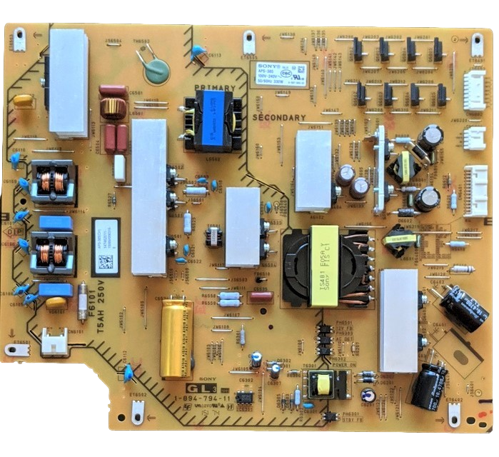 147462011, 1-474-620-11 Sony Power Supply, GL3, 1-894-794-11, APS-385, APS-385(CH), XBR-55X850C, XBR55X850C