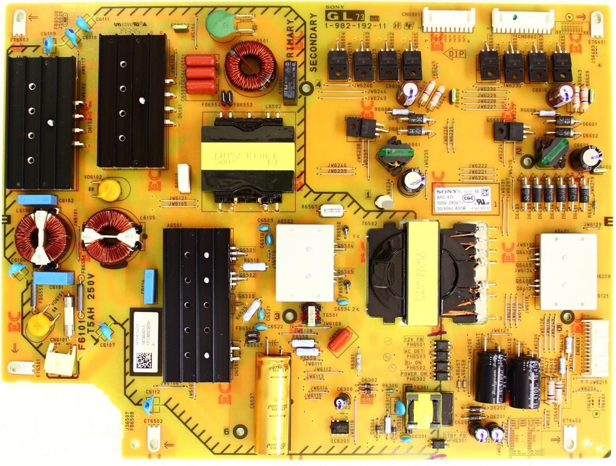 147469011, 1-474-690-11 Sony Power Supply, GL73, APS-415, APS-415(CH), 1-982-192-11, XBR-75X850E, XBR-75X855E, XBR-75X857E