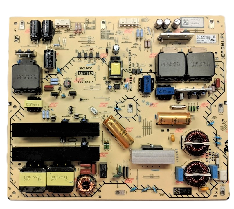 147474311, 1-474-743-11 Sony Power Supply, 100160112, APS-442/D, XBR-55A8G