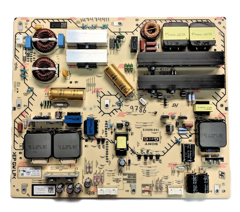 147474411, 1-474-744-11 Sony Power Supply, 100160012, APS-422/C, XBR-65A8G