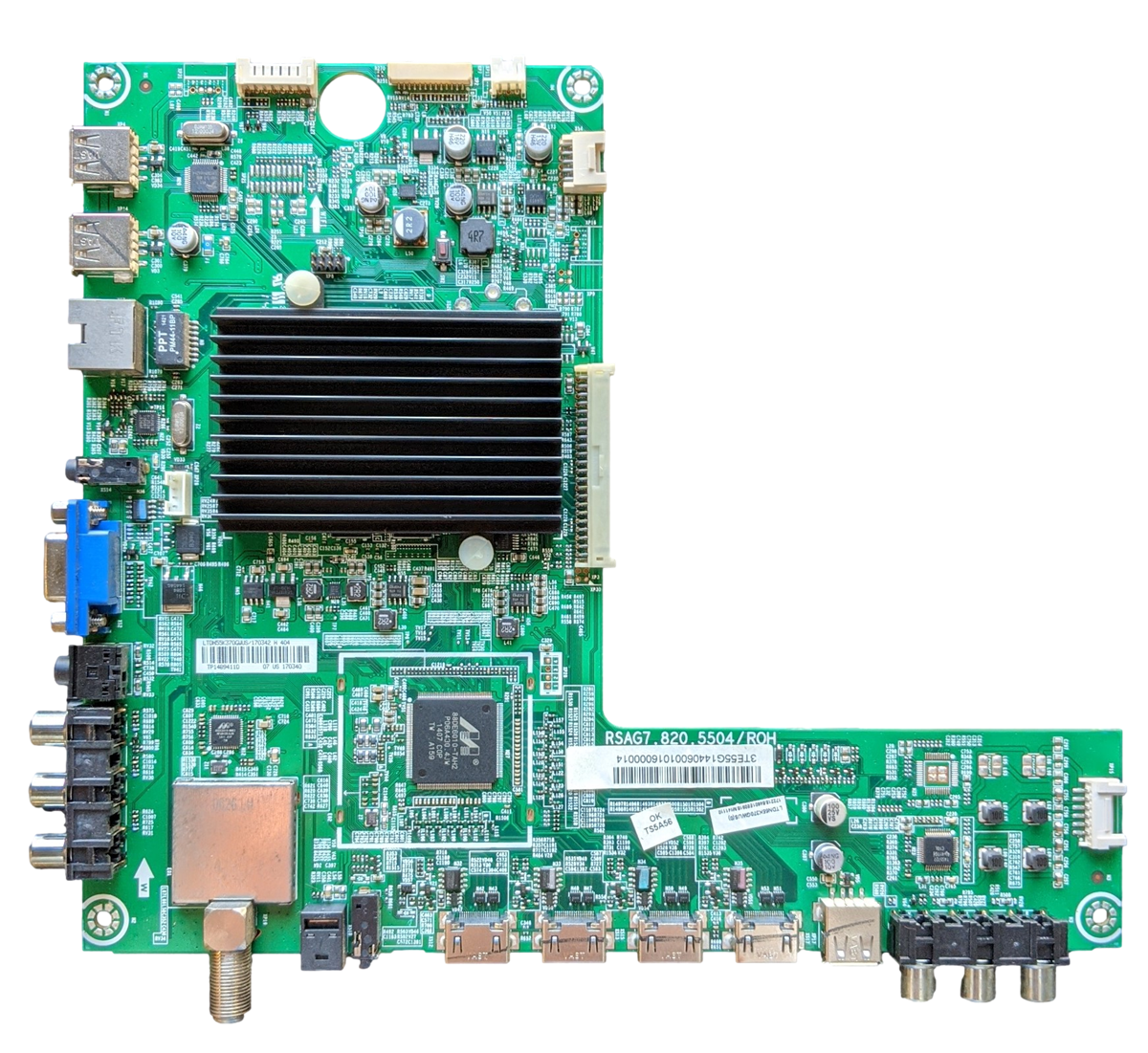 172218 Hisense Main Board, RSAG7.820.5504/R0H, 170342, 55H6SG