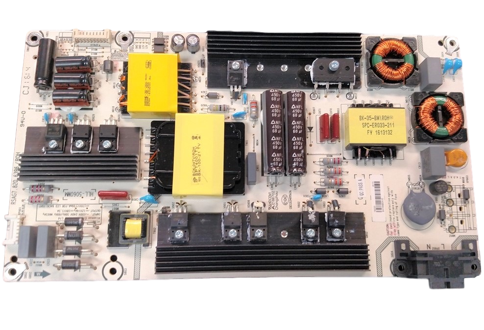 182401 Hisense Power Supply, RSAG7.820.6396/ROH, HLL-5060WM, 55H7B, Sharp LC-55N7000U, LC-55N620CU