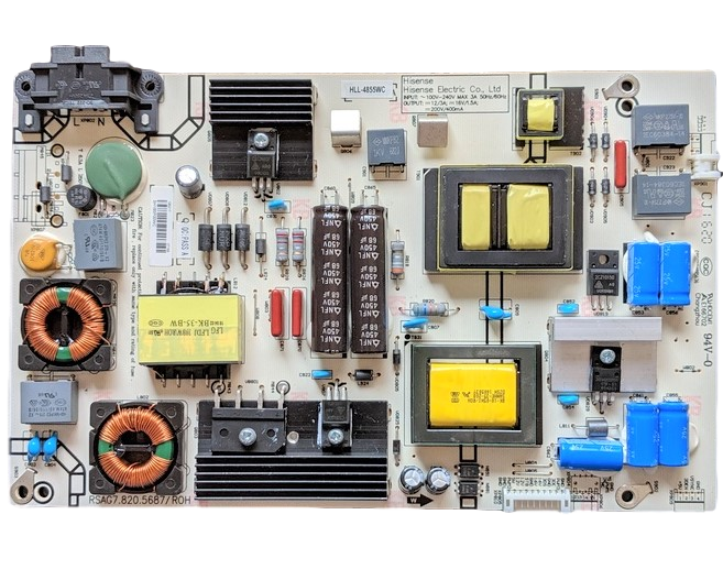 195217 Hisense Power Supply, RSAG7.820.5687/ROH, HLL-4855WC, 48H4C