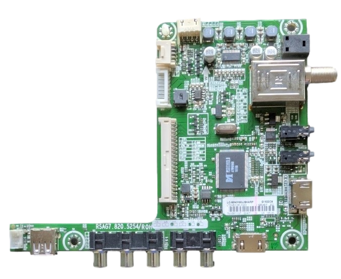 198045 Sharp Main Board, RSAG7.820.5254/ROH, LTDN50D36US, 198046, LC-50N3100U