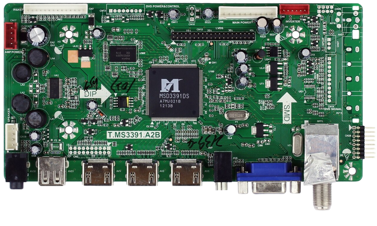 1B2E2139 Sceptre Main Board for X405BV-FHD, T.MS3391.A2B, X405BV-FHD