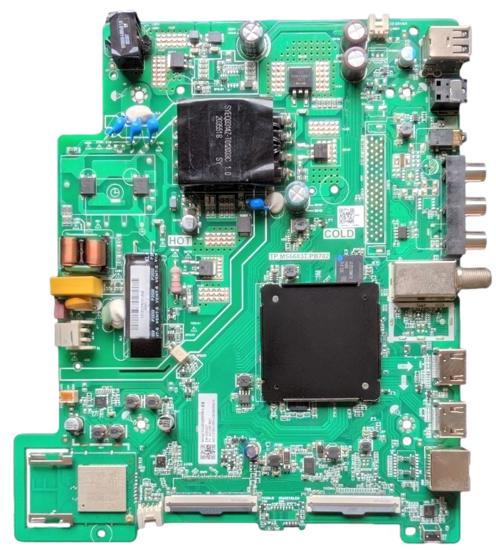 200427 Hisense Main Board/Power Supply, G20186O, TP.MS6683T.PB702, HU43E5600FFWA, 40H5500G
