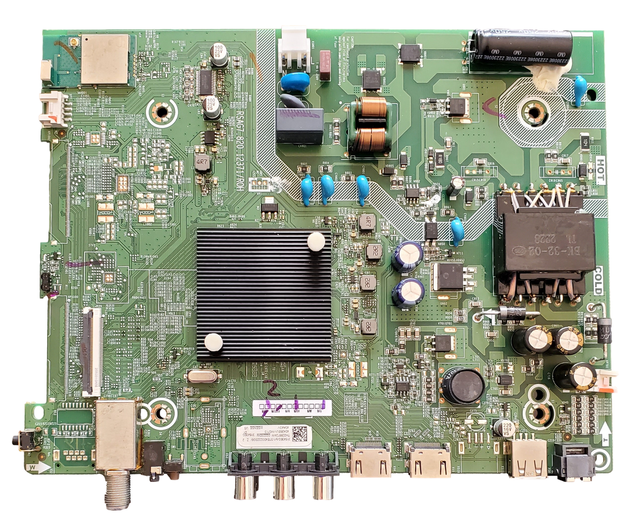 315436 Hisense Main Board, 315435, RSAG7.820.12371/ROH, 40A4GV