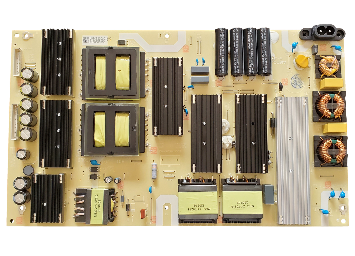 514C7508M02 ONN Power Supply, 20220314, TV7508-ZC02-01, E021M626-R2, 100071709, 75RGA5X