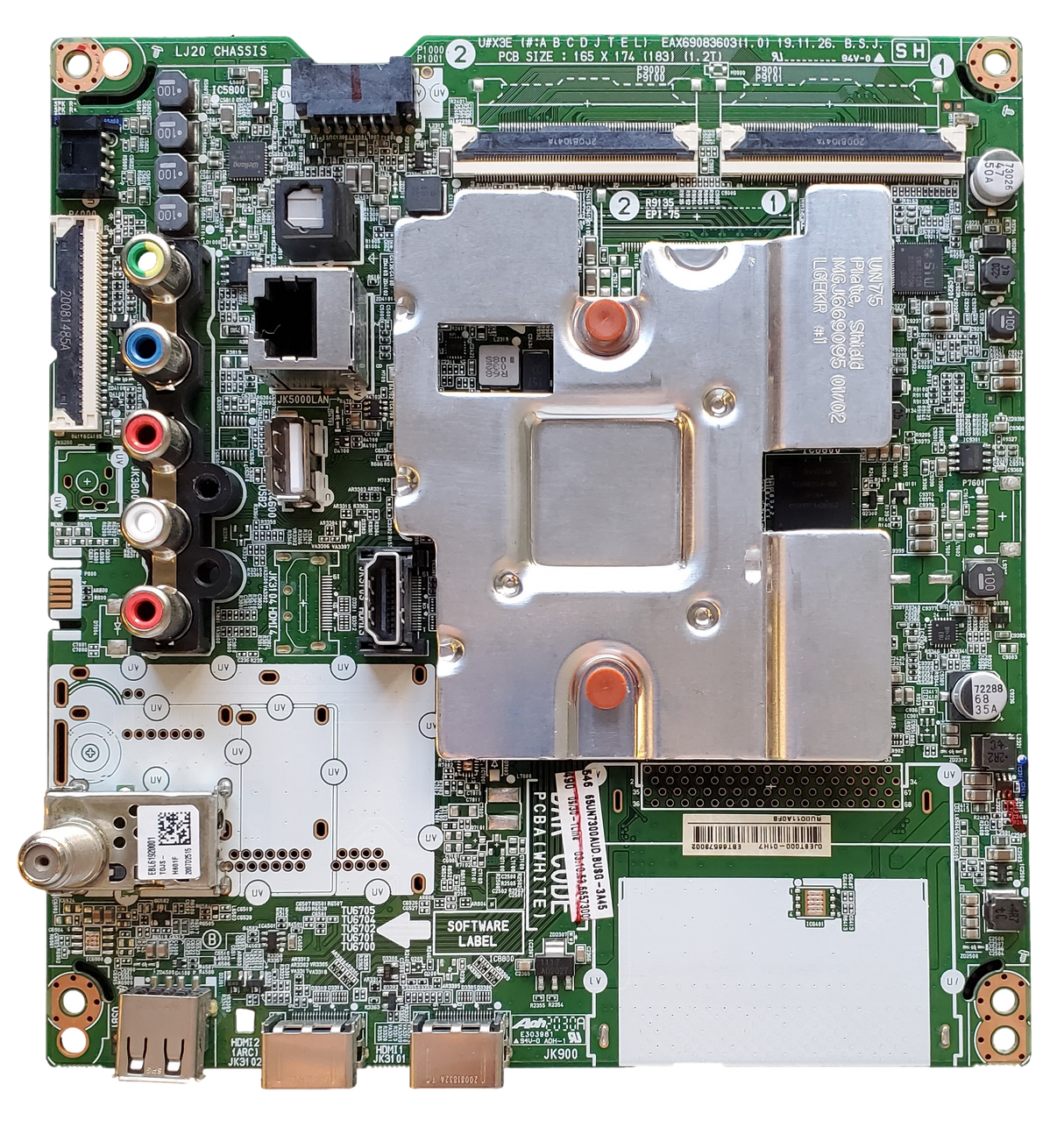 EBT66573002 LG Main Board, EAX69083603 (1.0), 65UN7300AUD