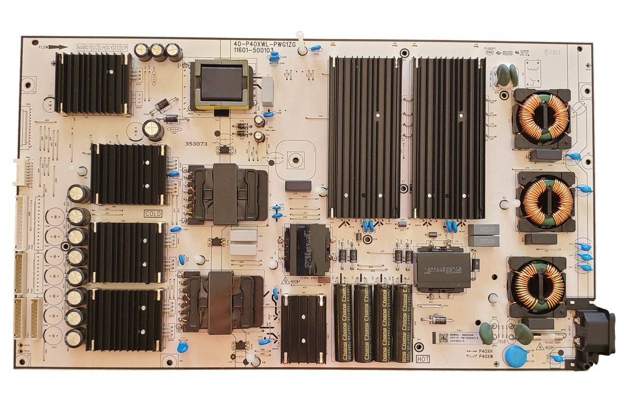 30805-000334 TCL Power Supply, 40-P40XWL-PWG1ZG, 11601-500103, 75QM850G