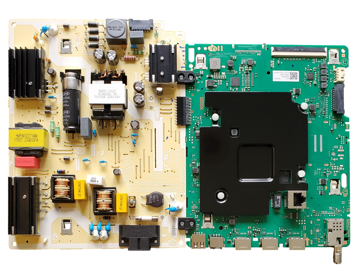BN96-57054A-Combo Samsung Main Board/ Power Supply, KANTSU2E, BA55FA160, BN96-57054A, UN55CU7000FXZA, UN55CU7000DXZA