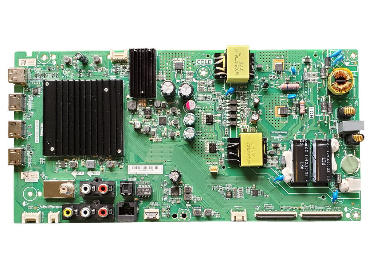 6M03A0007300J Vizio Main Board / Power Supply, TPD.MT5691T.PC763, V505-J09